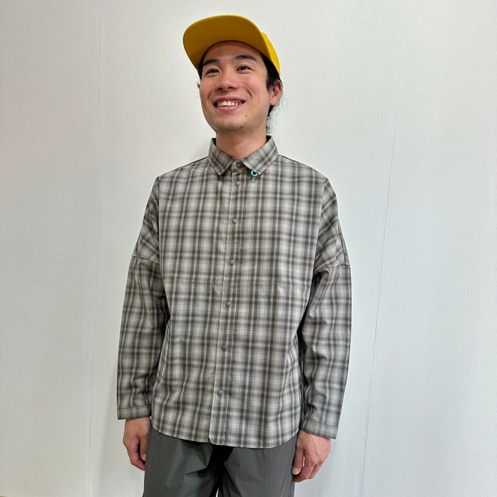 2年かかって完成した山シャツ。ムササビwoolenクラシカルシャツの 