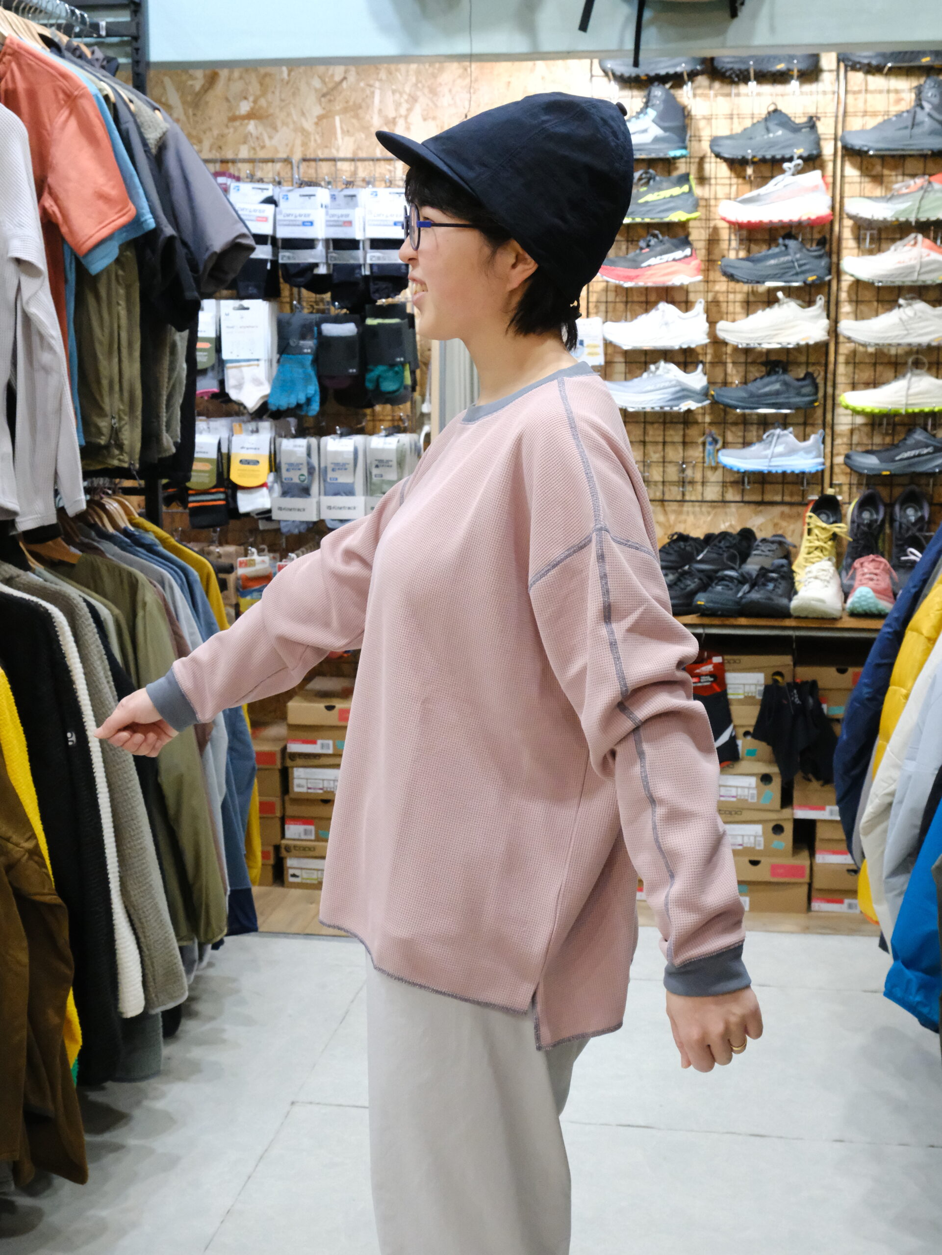 自身の経験の最適解！滝汗族向けに作ったロングTシャツ。Waffle